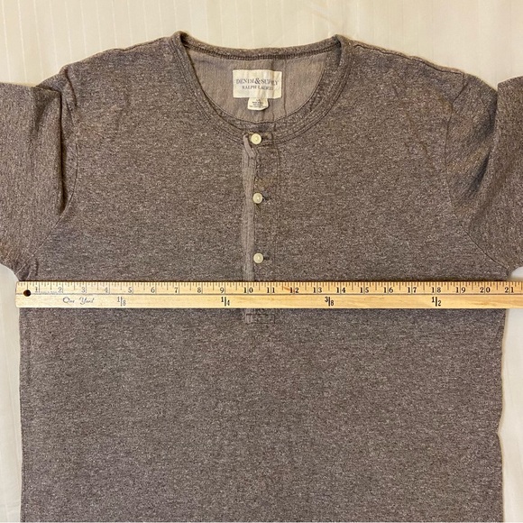 Ralph Lauren Denim & Supply long sleeve with 3 buttons sz L - Picture 4 of 11